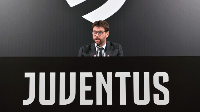 Juventus chairman Andrea Agnelli